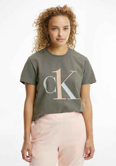Calvin Klein Damen T-Shirt Gr INT XS Damen Bekleidung Shirts & Tops T-Shirts 