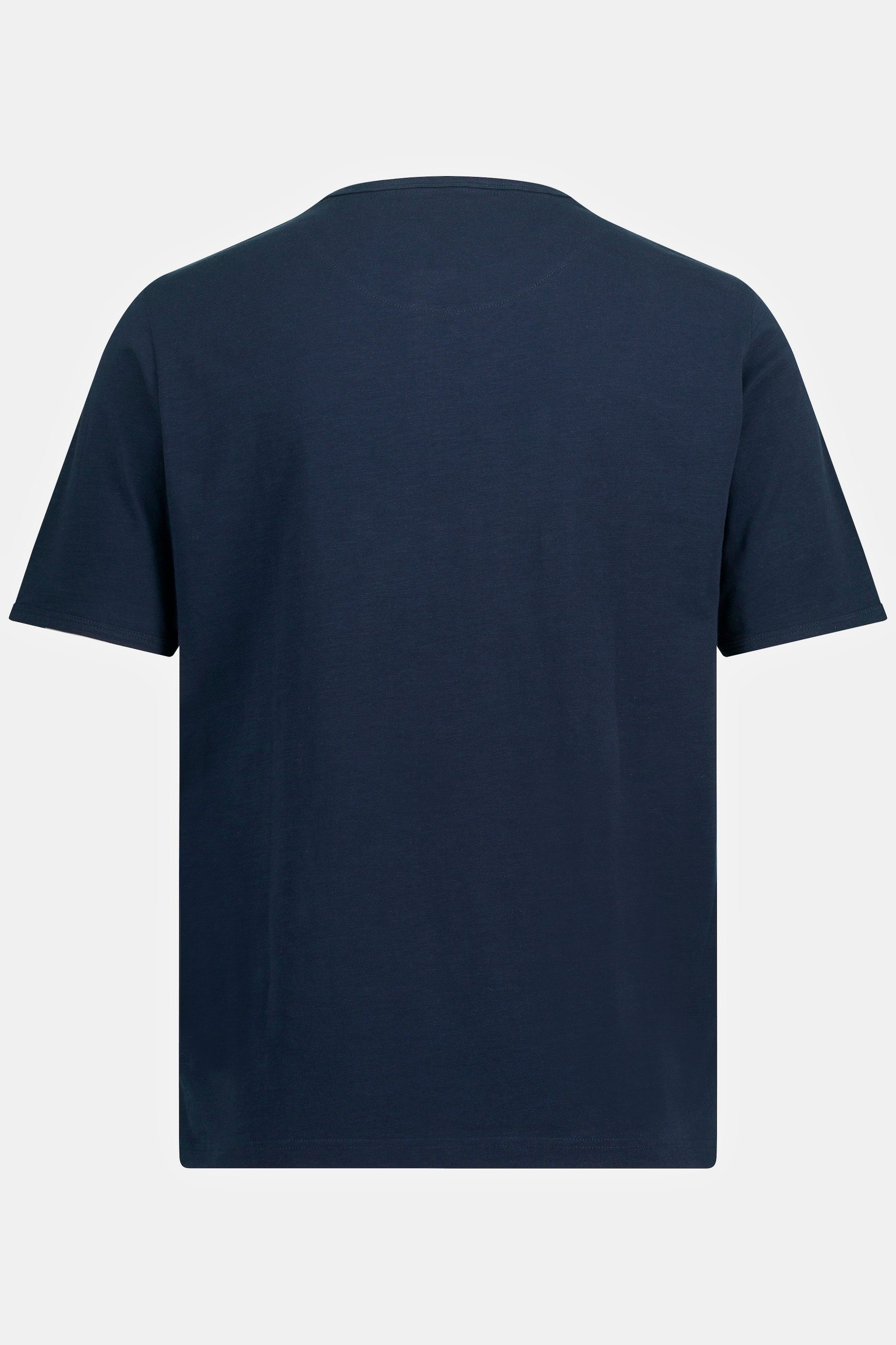 Halbarm T-Shirt JP1880 Brustprint Rundhals Henley