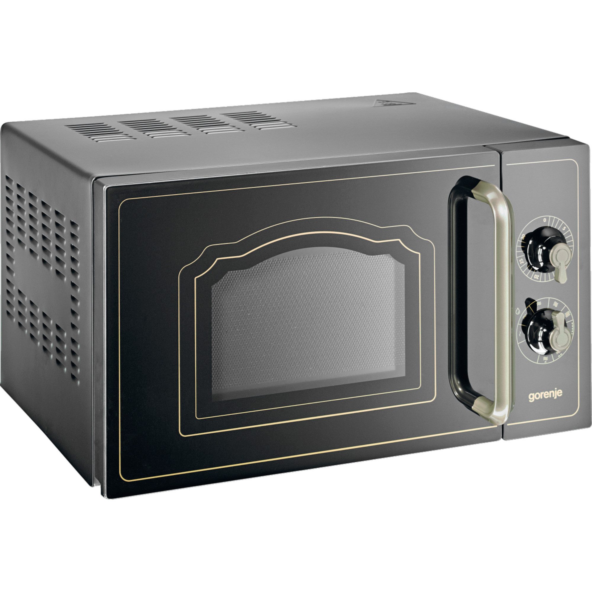 Gorenje Mikrowelle MO23A3BH - 23 L, 800 W, SmartDisplay, AquaClean, Drehteller 27 Cm, Kindersicherung