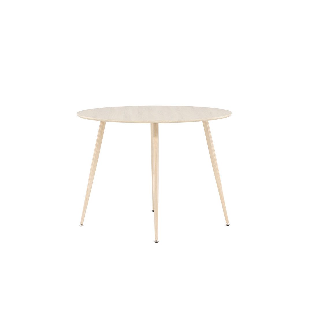 Venture Home Esstisch Plaza Esstisch Ø100 cm whitewash.