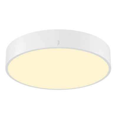 SLV LED Deckenleuchte LED Deckenleuchte Medo in Weiß 20W 2100lm IP50 380mm 110°, keine Angabe, Leuchtmittel enthalten: Ja, fest verbaut, LED, warmweiss, Deckenlampe, Deckenbeleuchtung, Deckenlicht