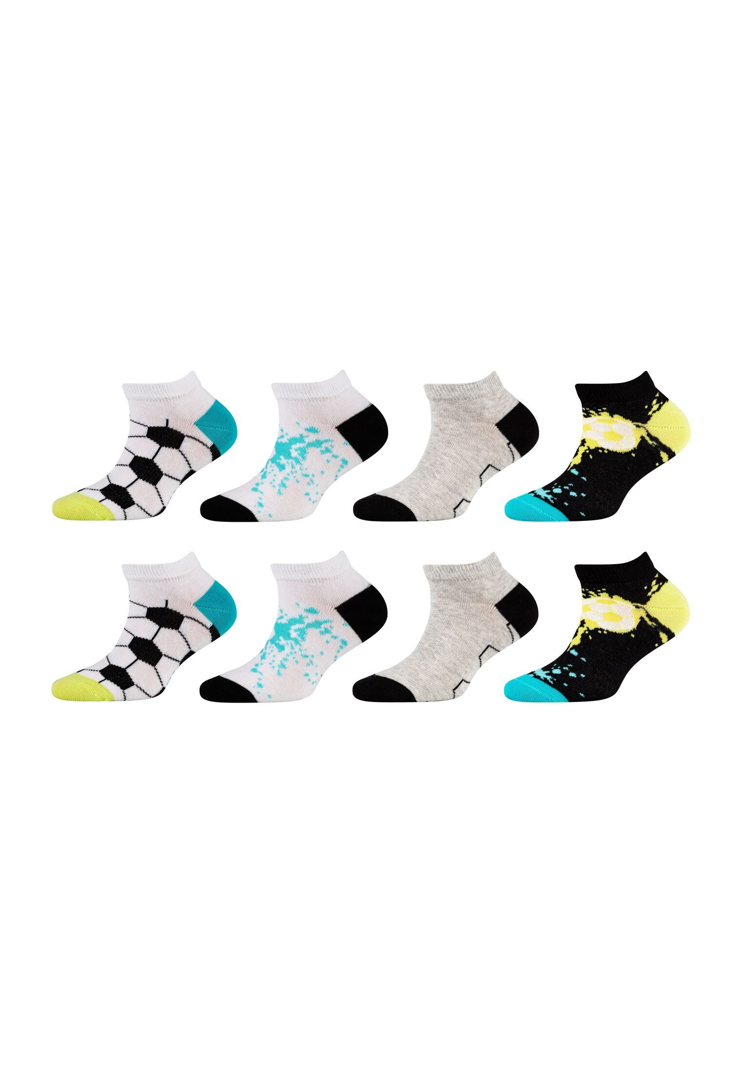 Sneakersocken Sneakersocken motiv 8er Pack