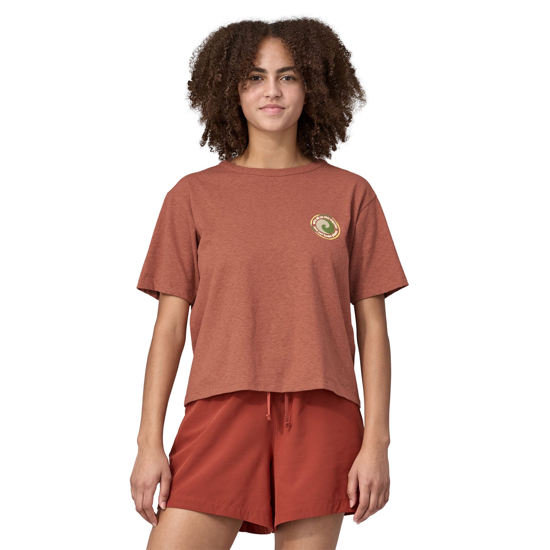 Patagonia T-Shirt Patagonia Damen T-Shirt Unity Fitz Easy Cut Responsibili-Tee