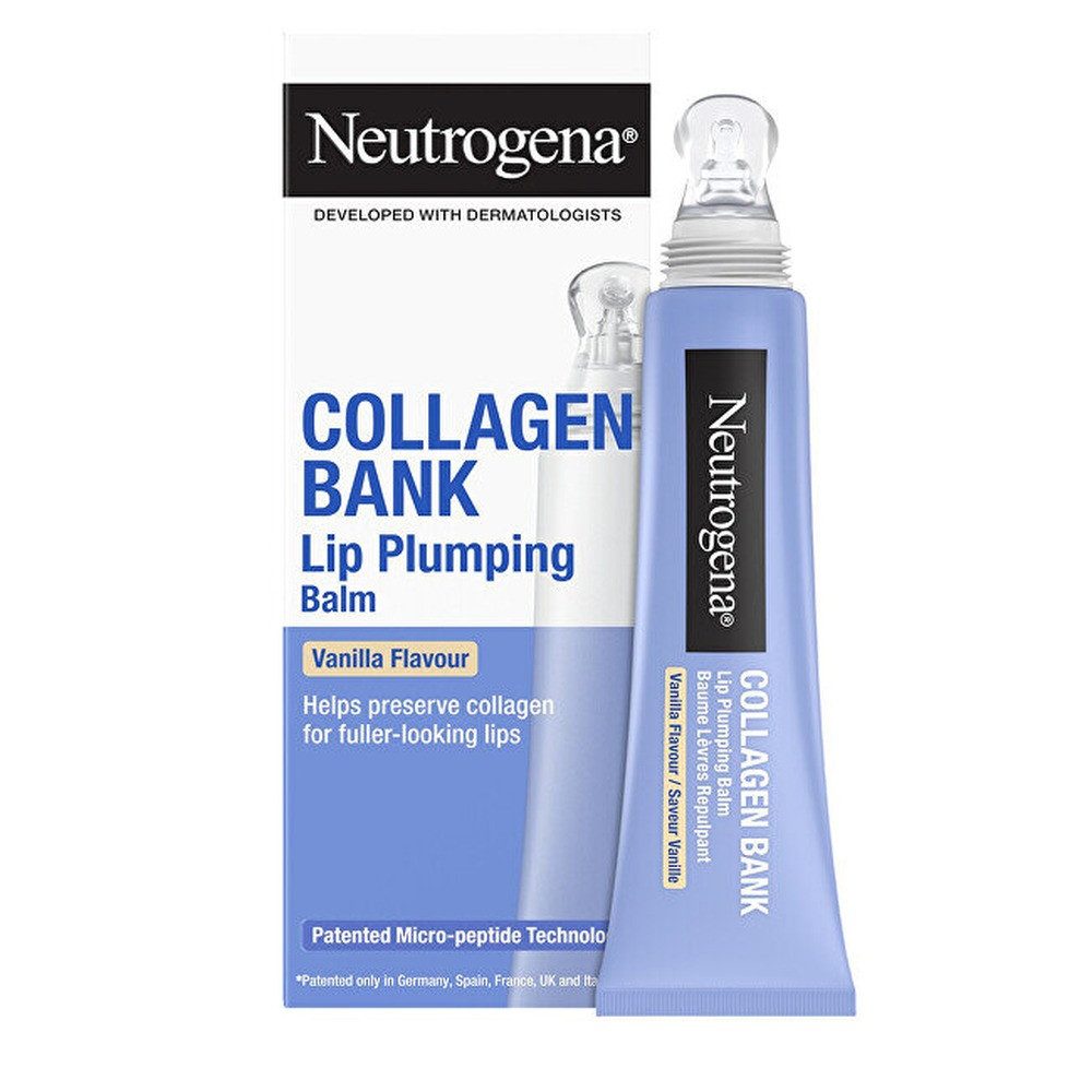 Neutrogena Lippenbalsam Collagen Bank Balm mit vollerem Lippeneffekt