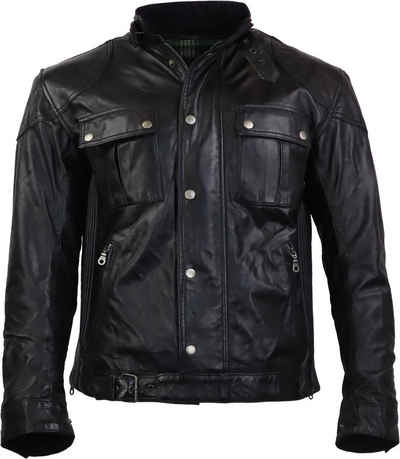 RICANO Lederjacke Milan Hochwertiges Lamm Leder