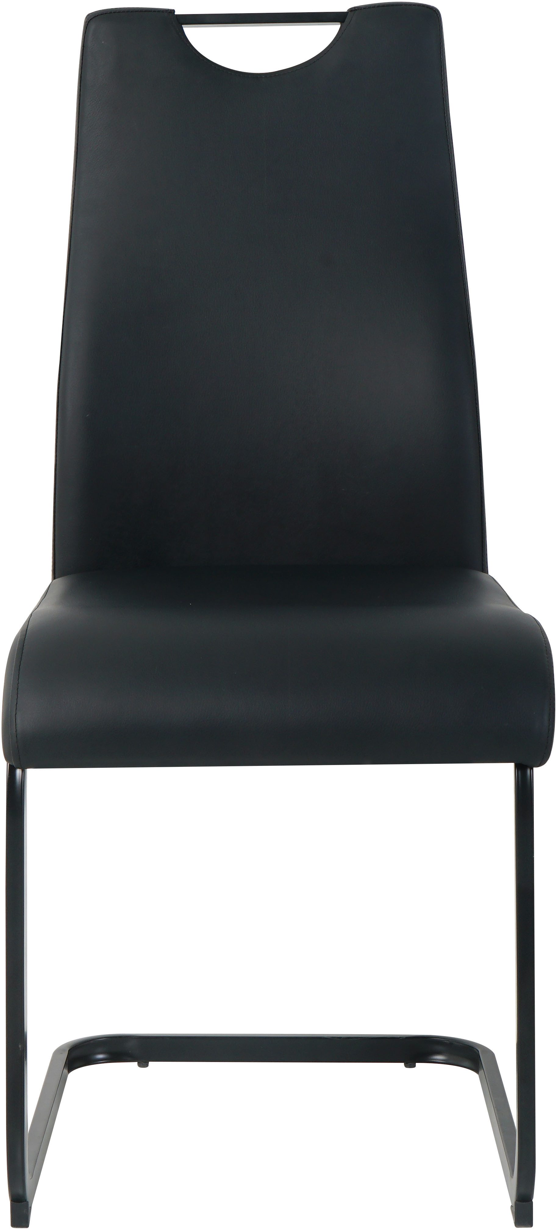 MÖBILIA Freischwinger (Set, 2 St), mit Wellenunterfederung