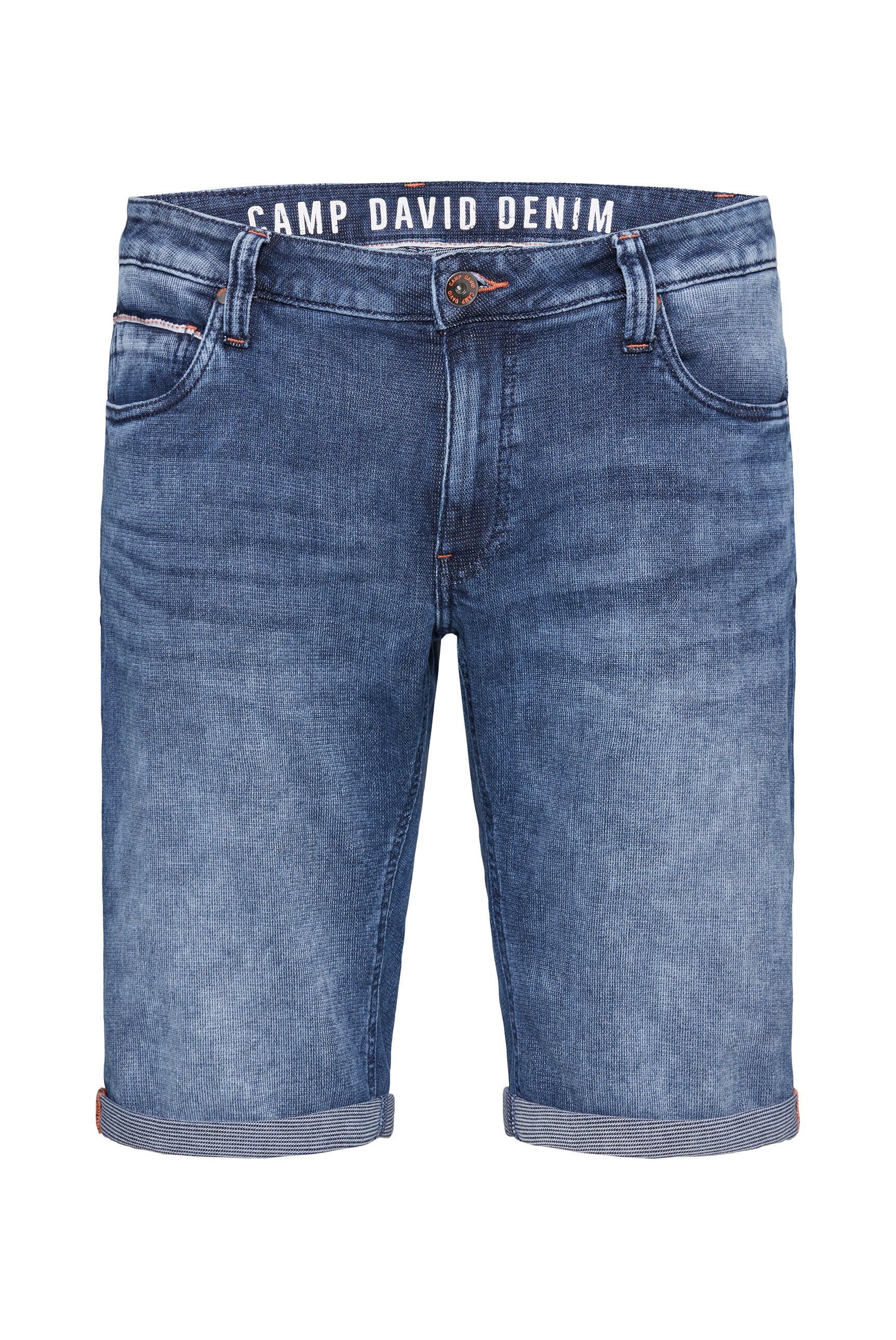 CAMP DAVID Jeansshorts, mit normaler Leibhöhe günstig online kaufen