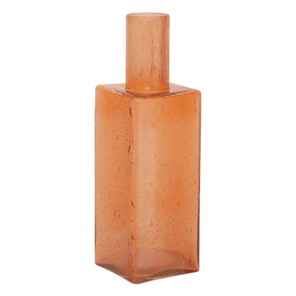 Urban Nature Culture Dekovase Vase Veli Pumpkin Recycled Glass (10,3x10,3x33,5cm)