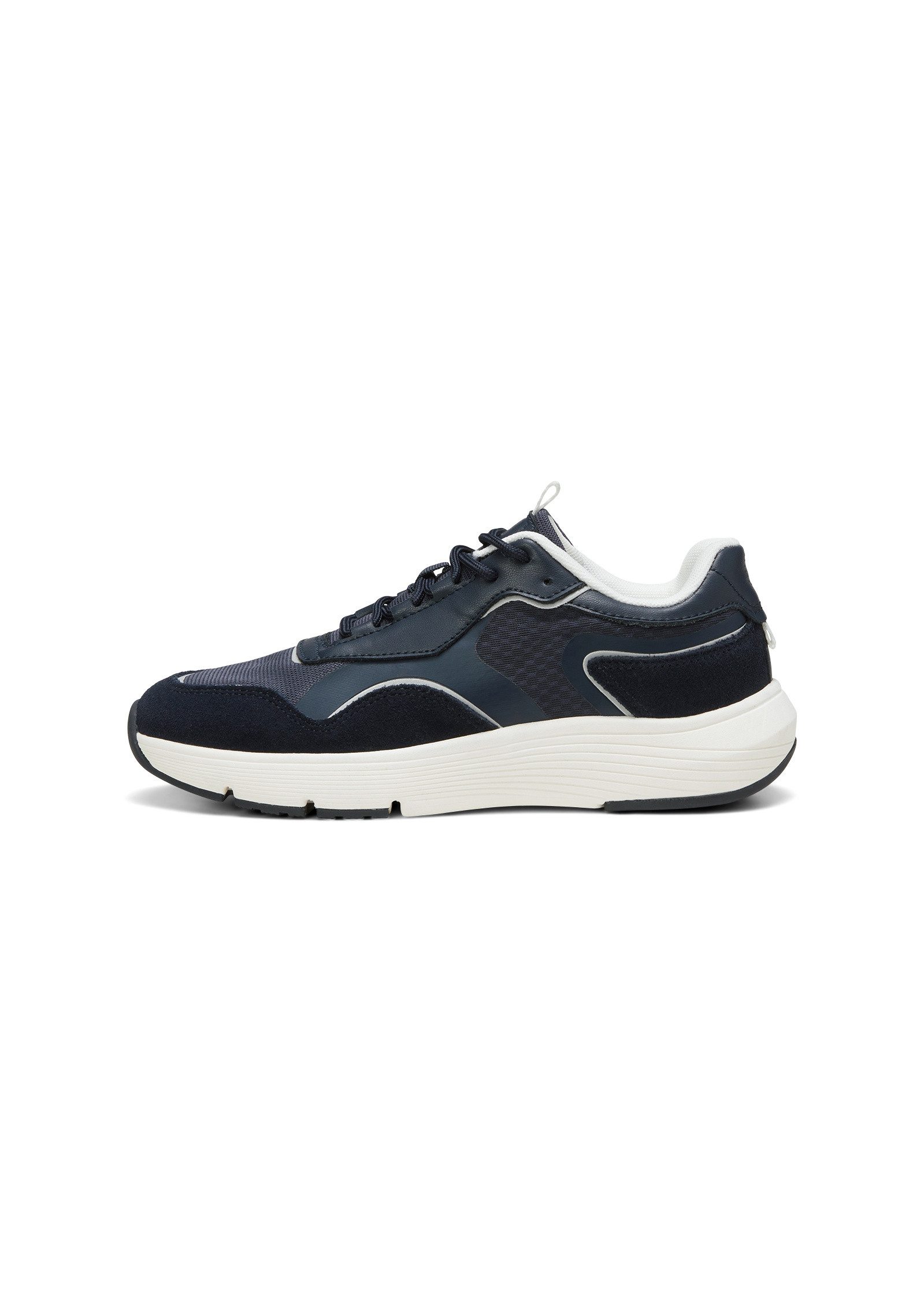 Marc O'Polo aus Rindleder und Mesh Sneaker