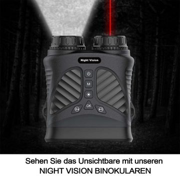 DOPWii Nachtsichtgerät Digitales Fernglas, Mit 2.5K Ultra HD-Infrarot-Nachtsicht, für Camping und Jagd