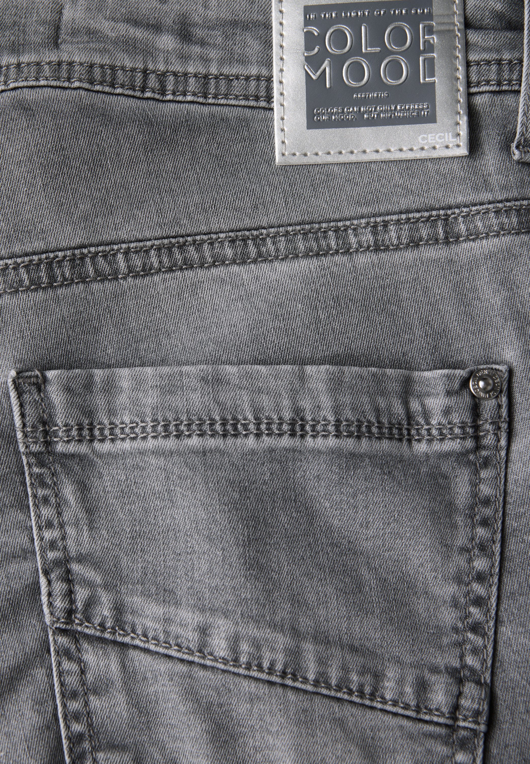 CECIL Loose-fit-Jeans 5-Pocket-Style