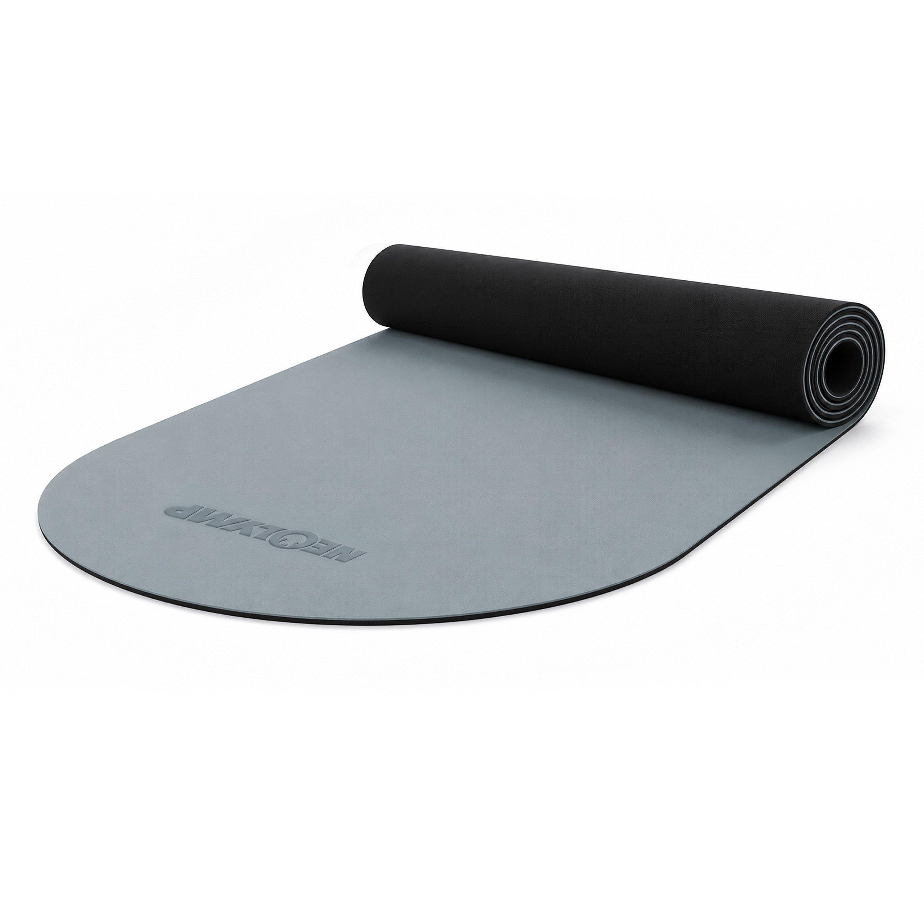 Pilatesmatte Premium Pilates Yogamatte rutschfest 180x66cm aus PU & Naturkautschuk