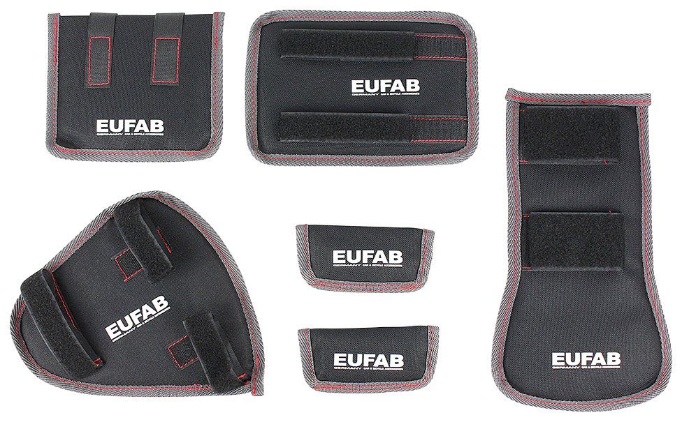 EUFAB Dachträger-Schutzpolster (Set, 6 St), Fahrrad Transport Schutz