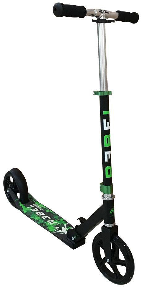 schwarz-grün REBEL Rider II Scooter Low