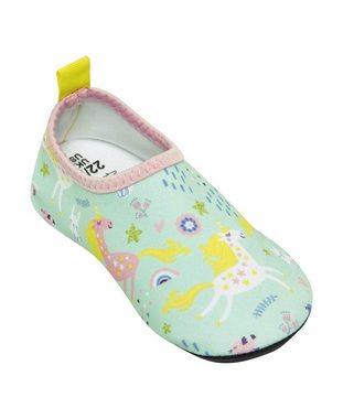 Playshoes Barfuß-Schuh Einhorn Badeschuh