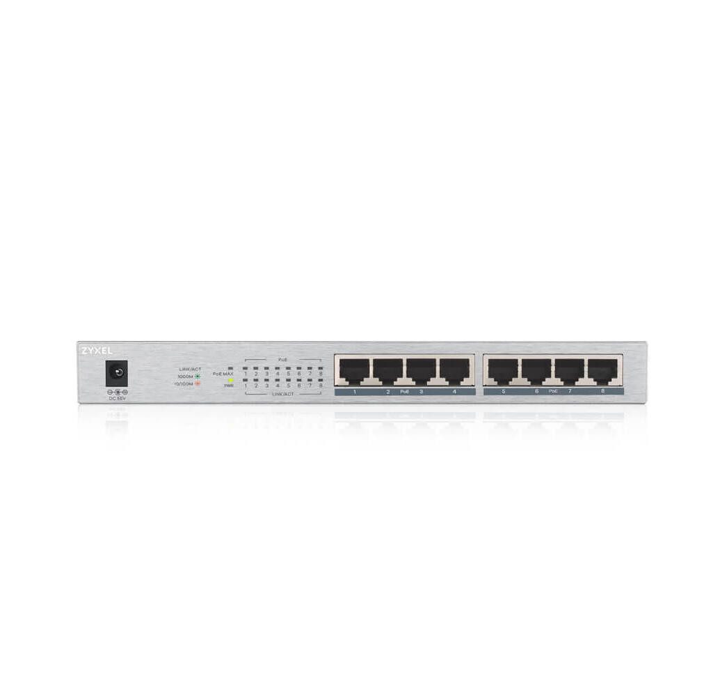 Zyxel GS1008HP-EU0101F Netzwerk-Switch