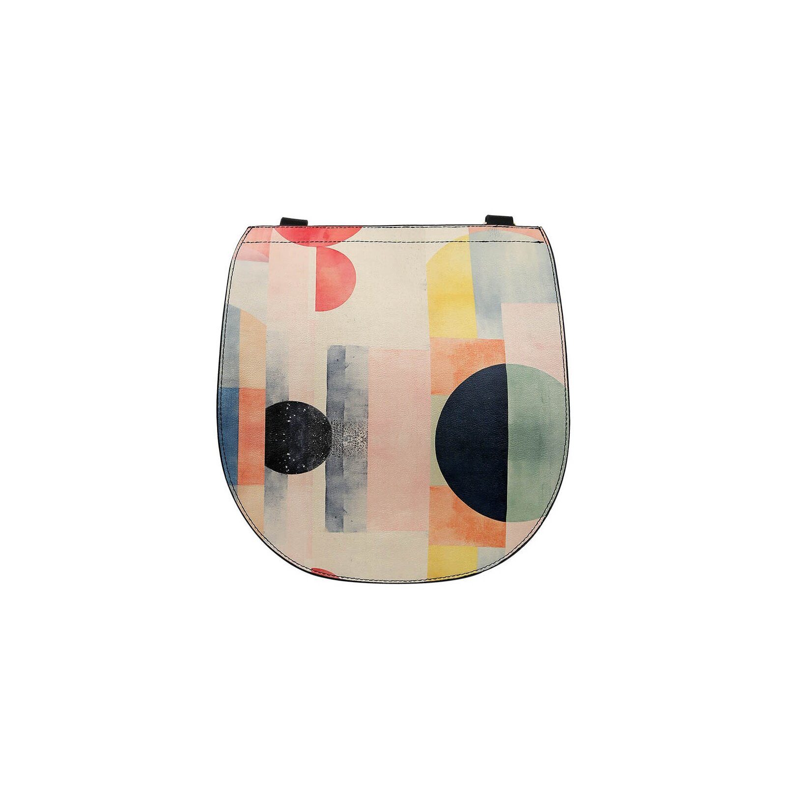 DOGO Umhängetasche Ivy Bag Umhängetasche Geometric Shapes Damen Schultertasche, Handgefertigt