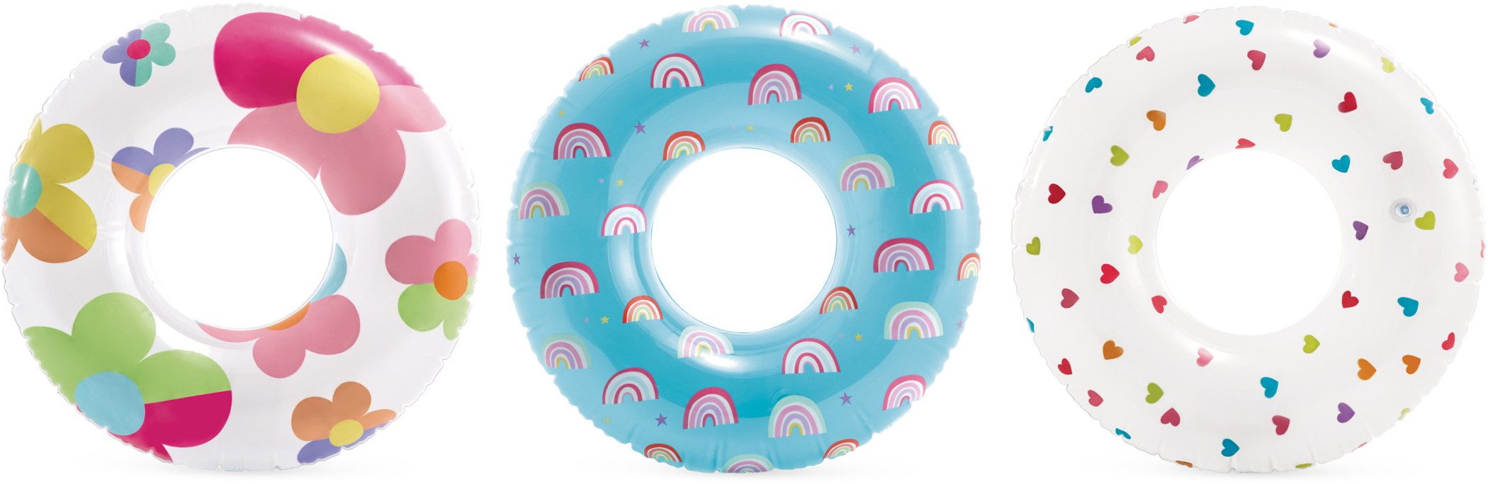 Intex Schwimmreifen Schwimmreifen Whimsical Magic Tubes Ø 81 zufällige Auswahl 59259NP