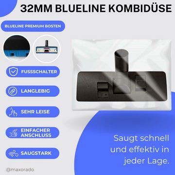 Maxorado Bodendüse Kombidüse 32mm Staubsaugerdüse für Taski Aero 8 15 Plus Staubsauger