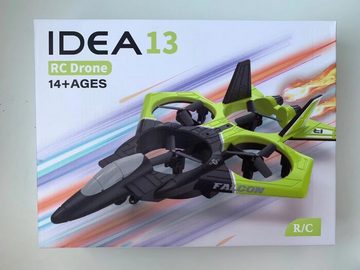 le-idea Drohne RC-Flugzeug für Anfänger, Kopfloser Modus, 360° Drehung, Drohne (3 Geschwindigkeitsmodus RC Quadcopter Drohnen mit 2 Batterien Geschenk)