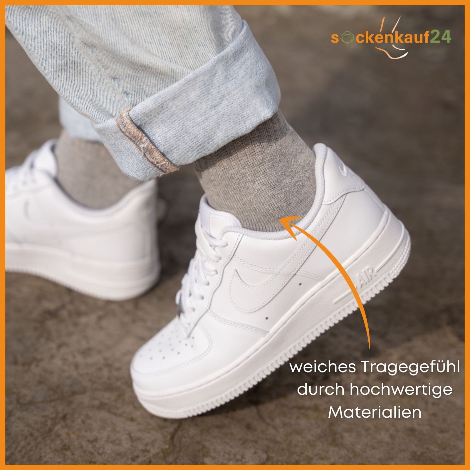 sockenkauf24 Tennissocken 10 Paar Damen & Herren Sportsocken atmungsaktiv Arbeitssocken Baumwolle
