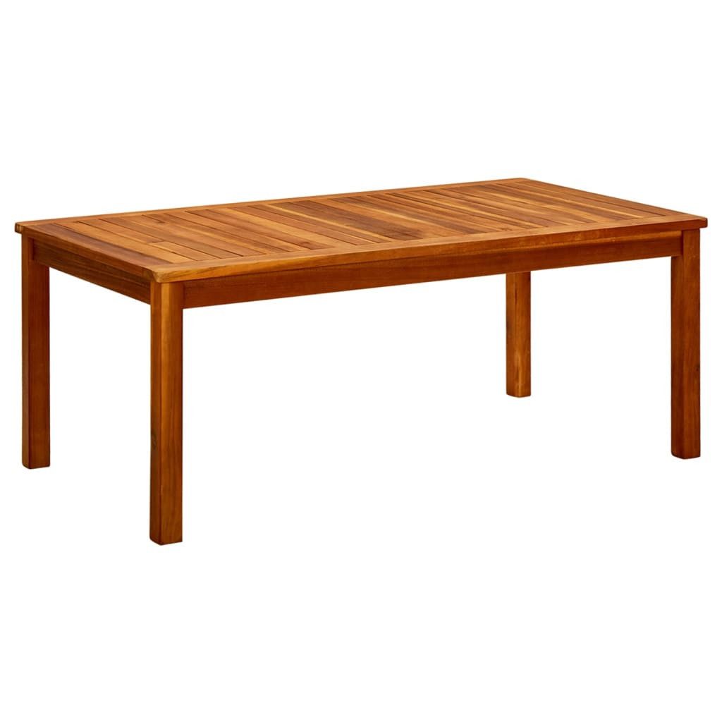 furnicato Gartentisch Couchtisch Echtholz 110 x 60