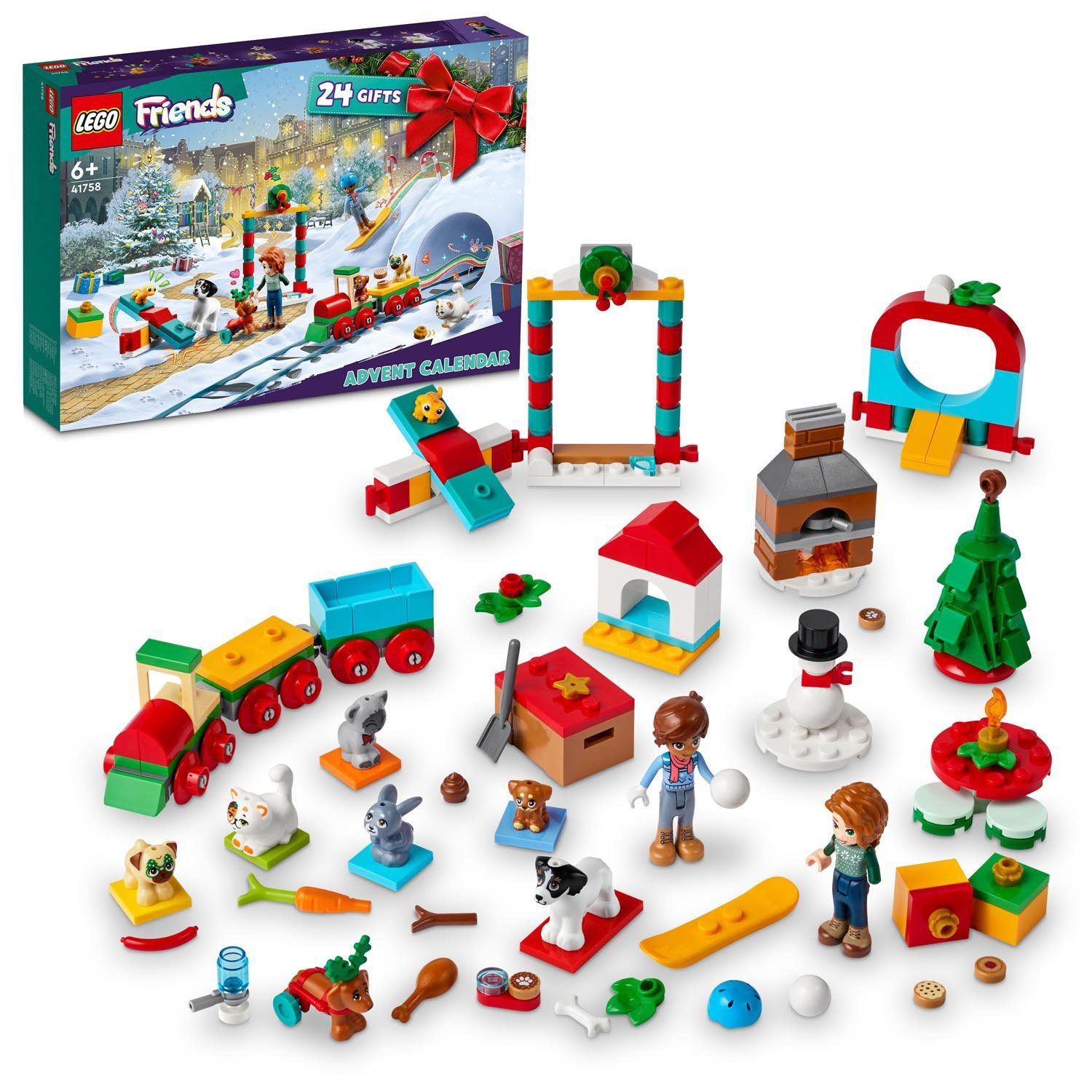 LEGO® LEGO® 41758 Friends - LEGO® Friends Adventskalender 2023 Konstruktion günstig online kaufen