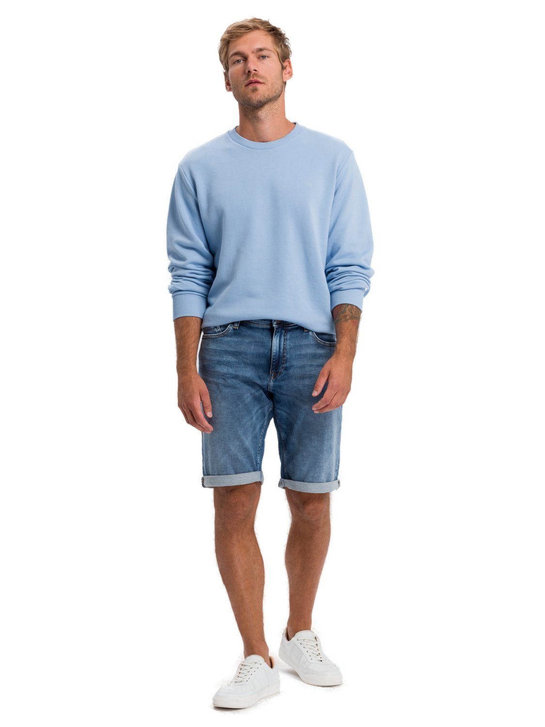 CROSS JEANS® Jeansshorts LEOM mit Stretch günstig online kaufen