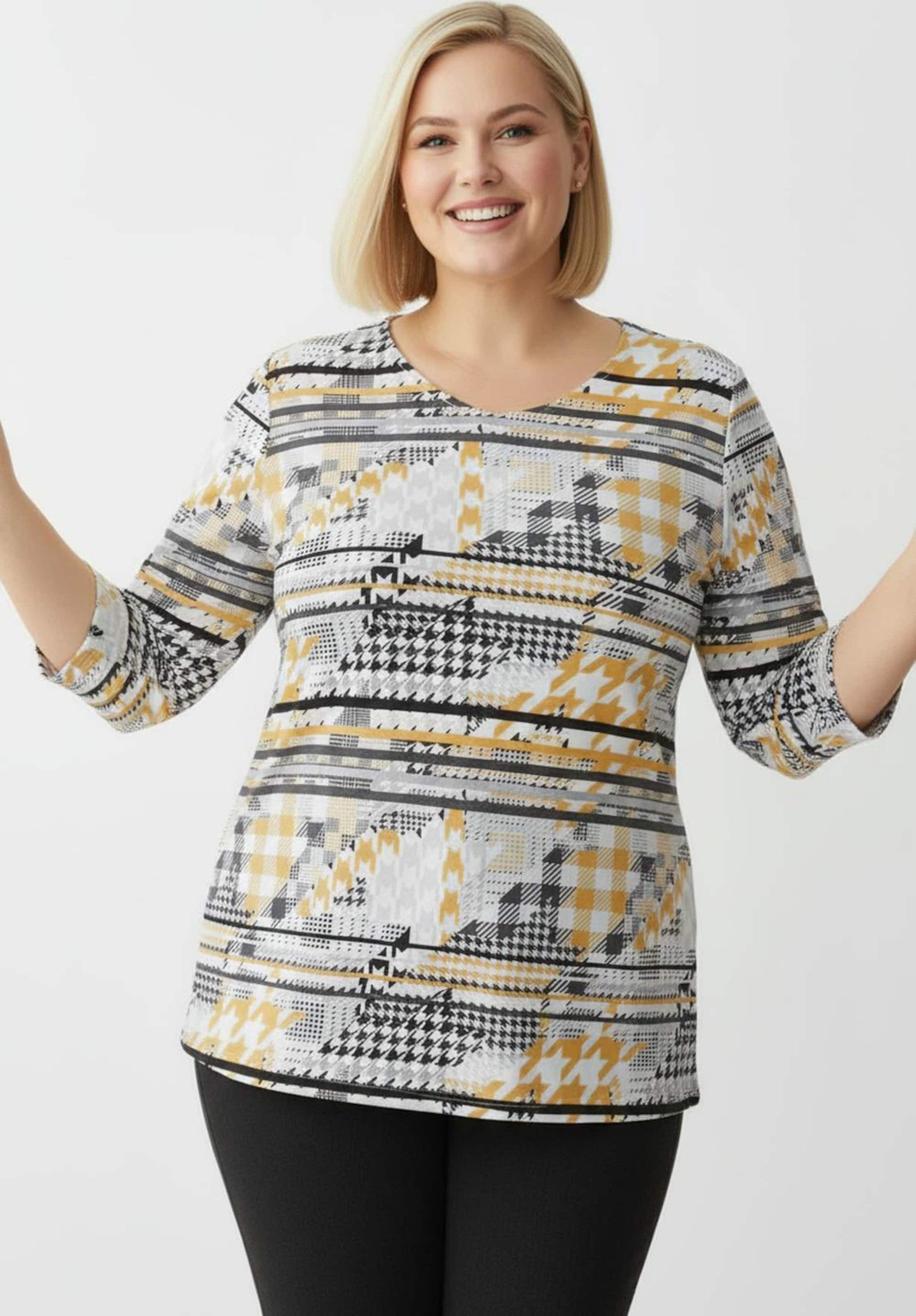 Sieh an! T-Shirt Longshirt 3/4-Arm günstig online kaufen