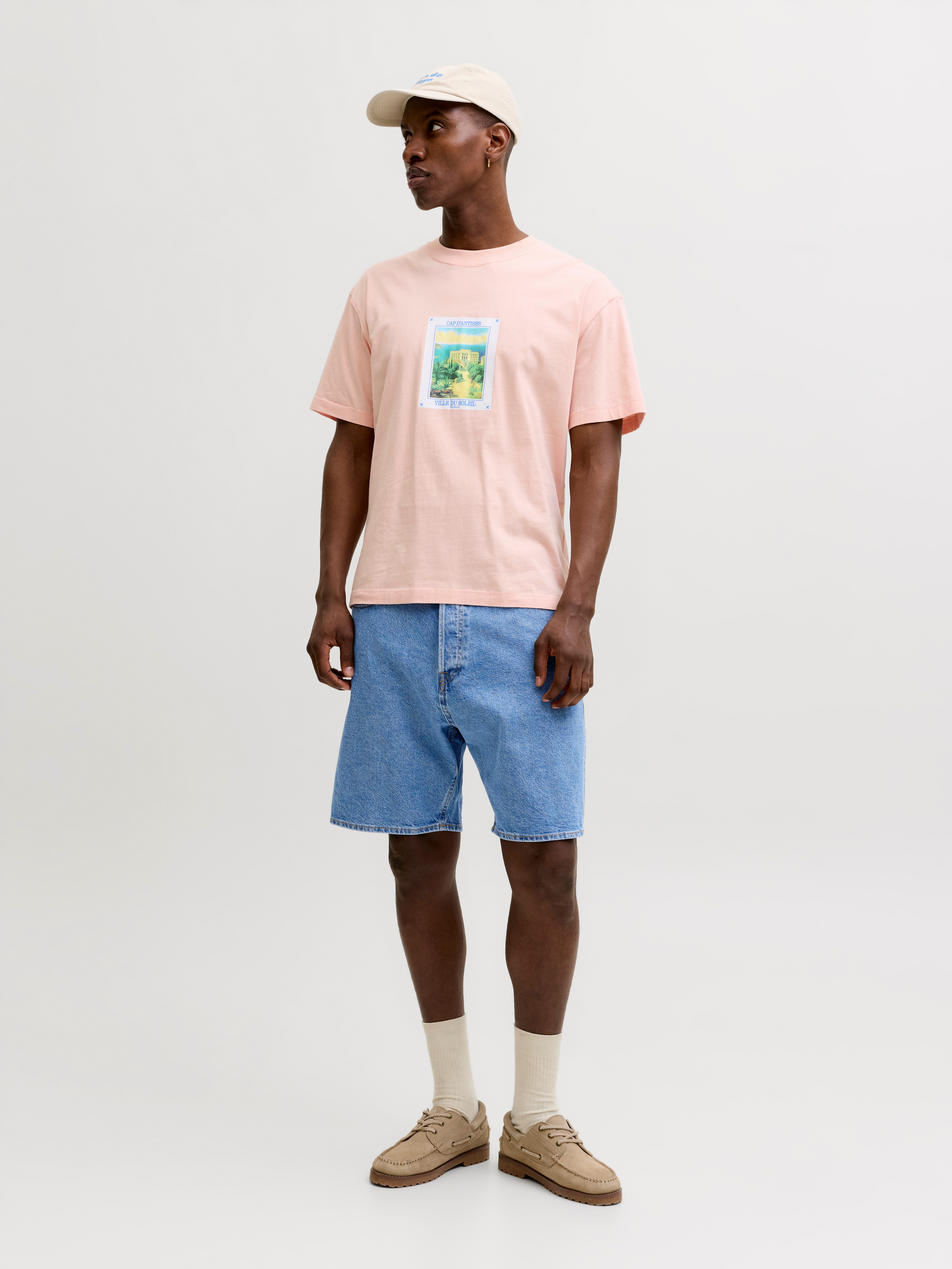 Jack & Jones Jeansshorts JJITONY JJORIGINAL SHORTS AM 460 SN Baumwollmischung, relaxed fit