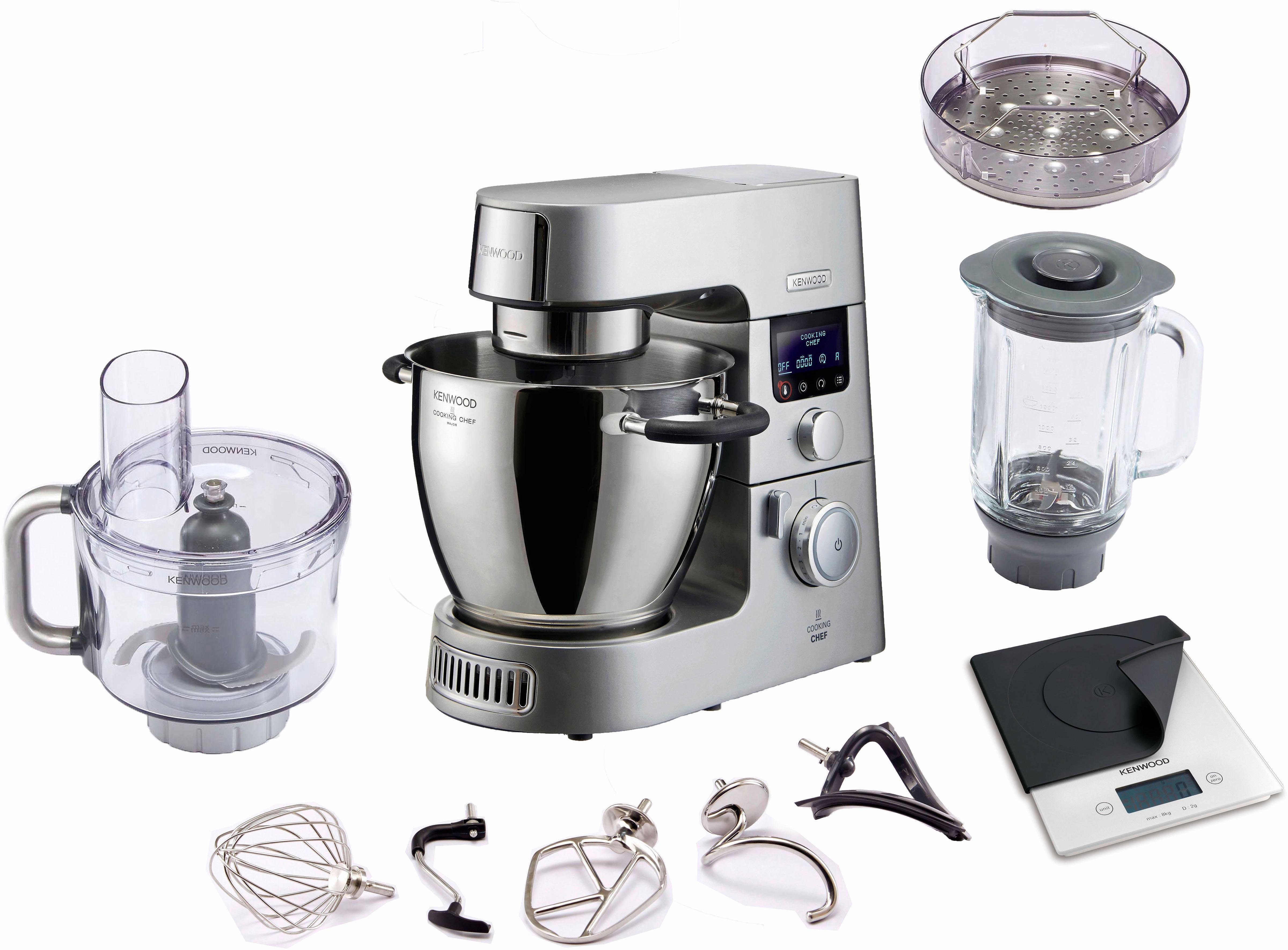 KENWOOD Küchenmaschine mit Kochfunktion Cooking Chef Gourmet KCC9060S mit digitaler Küchenwaage