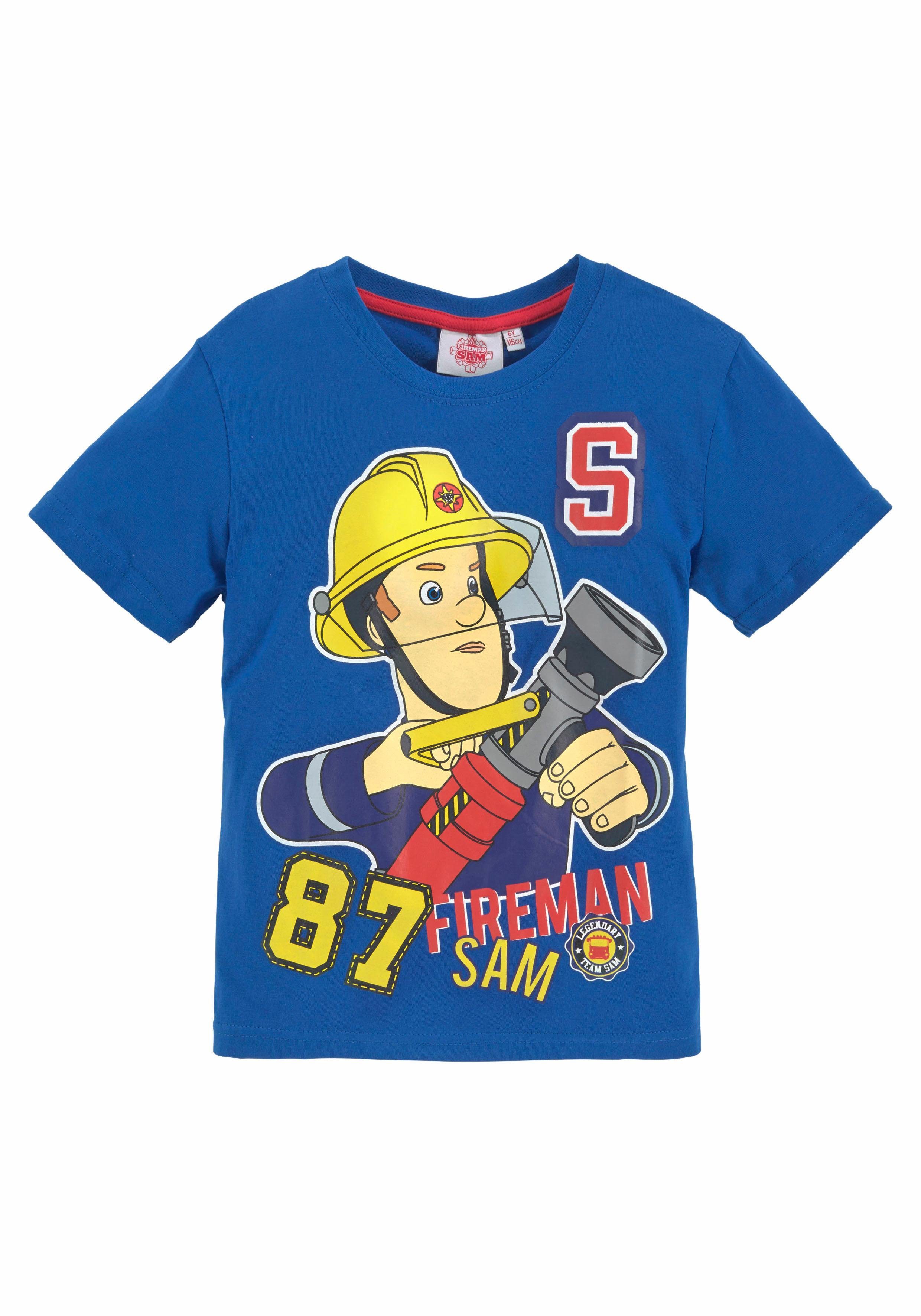 T Shirt Feuerwehrmann Sam T-shirt Im Einsatz