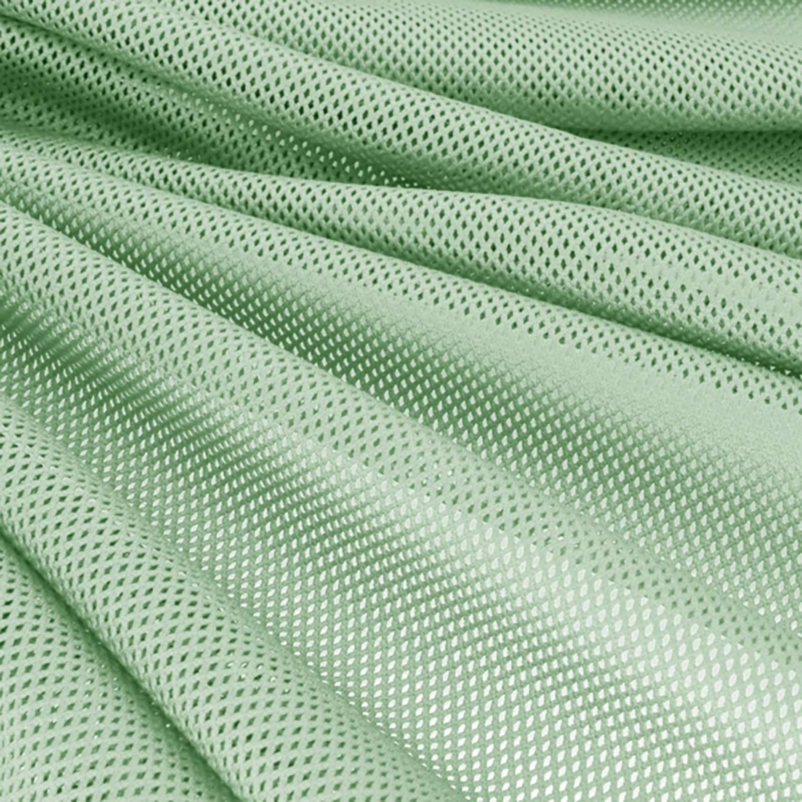 maDDma Stoff 1m Bekleidungsnetz Meshgewebe Air-Mesh Netzgewebe Futterstoff, blassgrün
