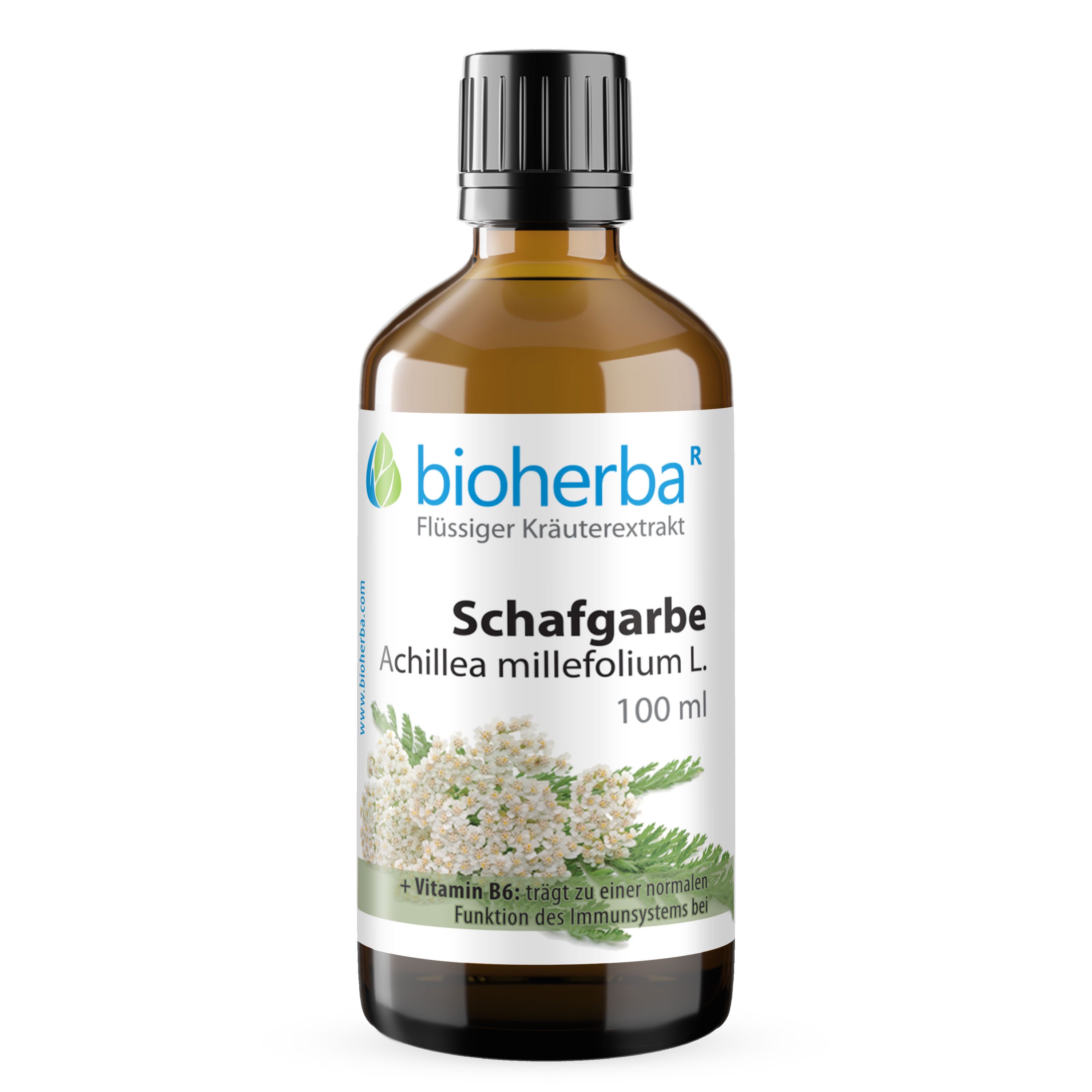BIOHERBA R Bioherba Schafgarbe Achillea millefolium L. 100 ml Glasflasche, 1 er