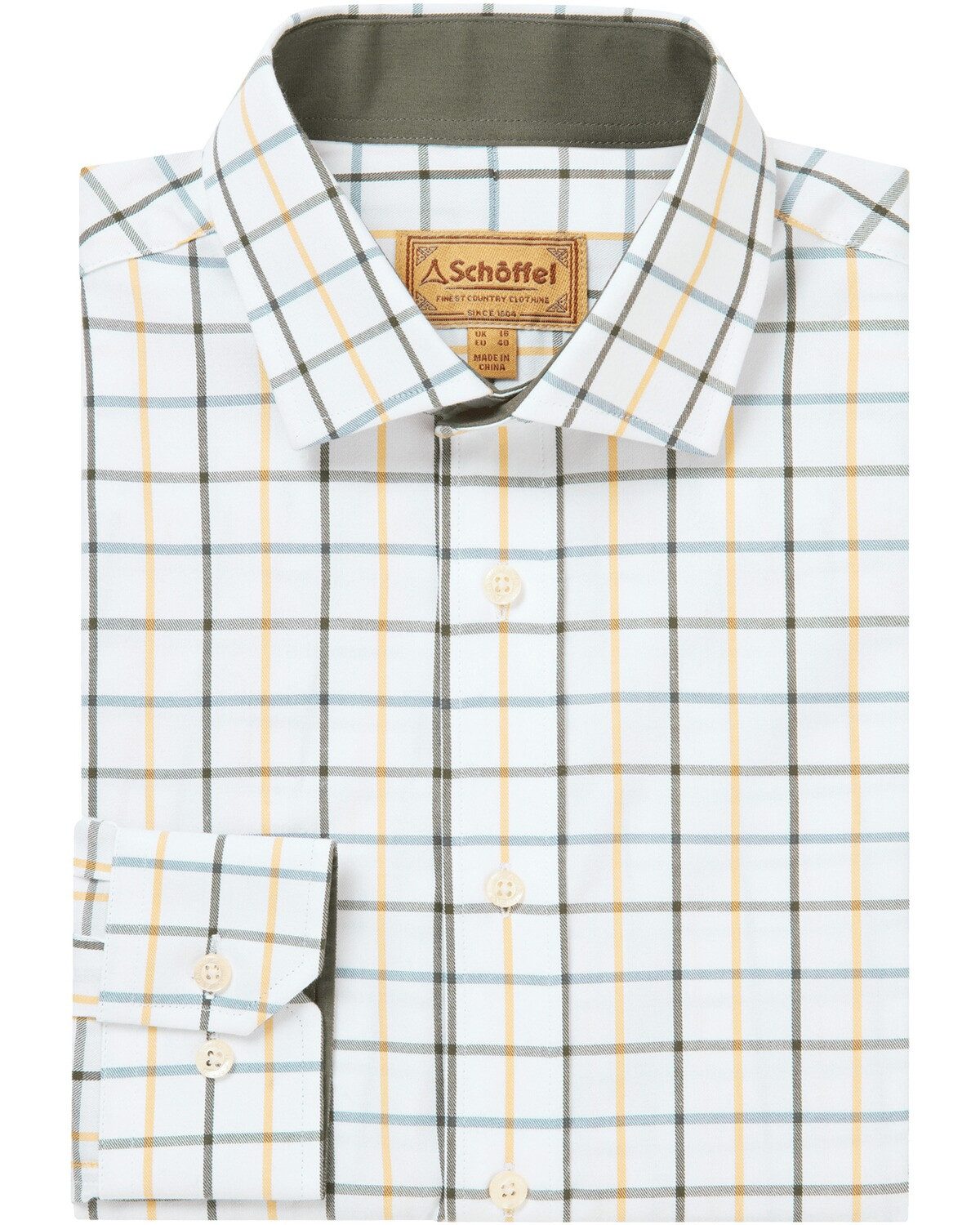 Schöffel Country Langarmhemd Karohemd Baconsthorpe