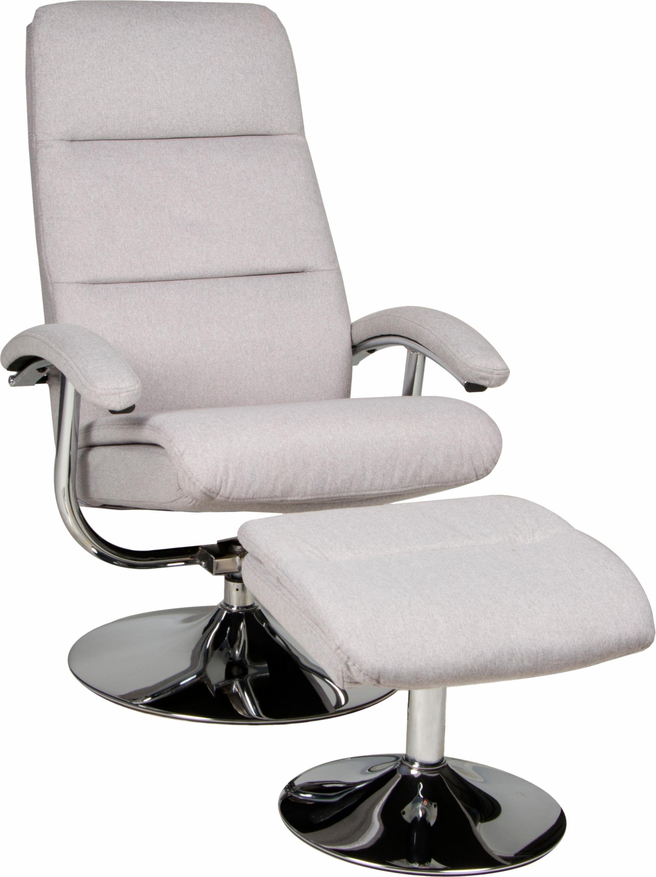 INOSIGN Relaxsessel MEGARA drehbar mit Hocker