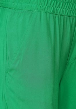 Cecil 3/4-Hose Cecil Loose Fit Hose in Fresh Green (1-tlg) Einschubtaschen