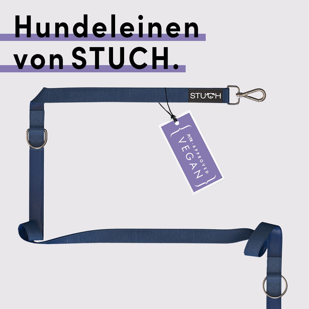 STUCH Führleine STUCH Hundeleine - Robuste Führleine (7 in 1) - längenverstellbar