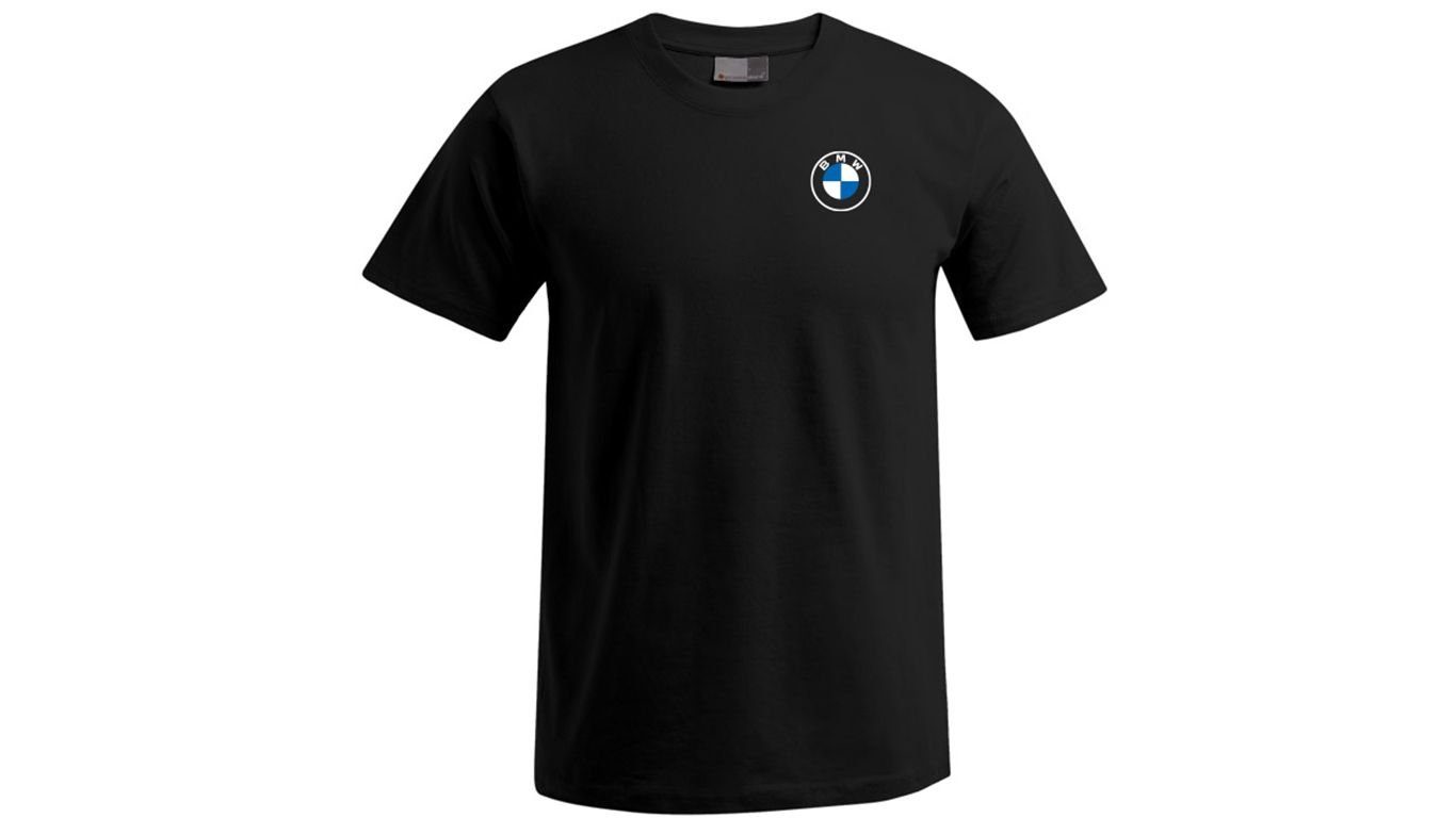 BMW T-Shirt BMW T-Shirt Herren Shirt Schwarz Männer Размер L (1-tlg)