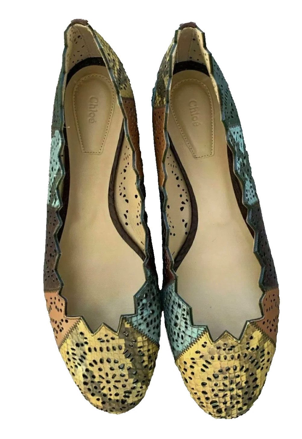 Chloé Limited Edition Ayers Nappa Slippers Ballerina Höchster Tragekomfort durch weiche Lederinnensohle