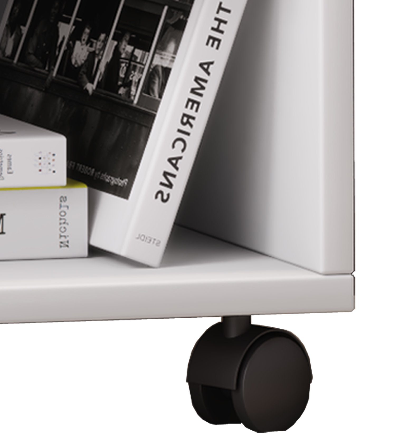 VCM Rollcontainer Holz Rollcontainer Bürocontainer Schublade Salda