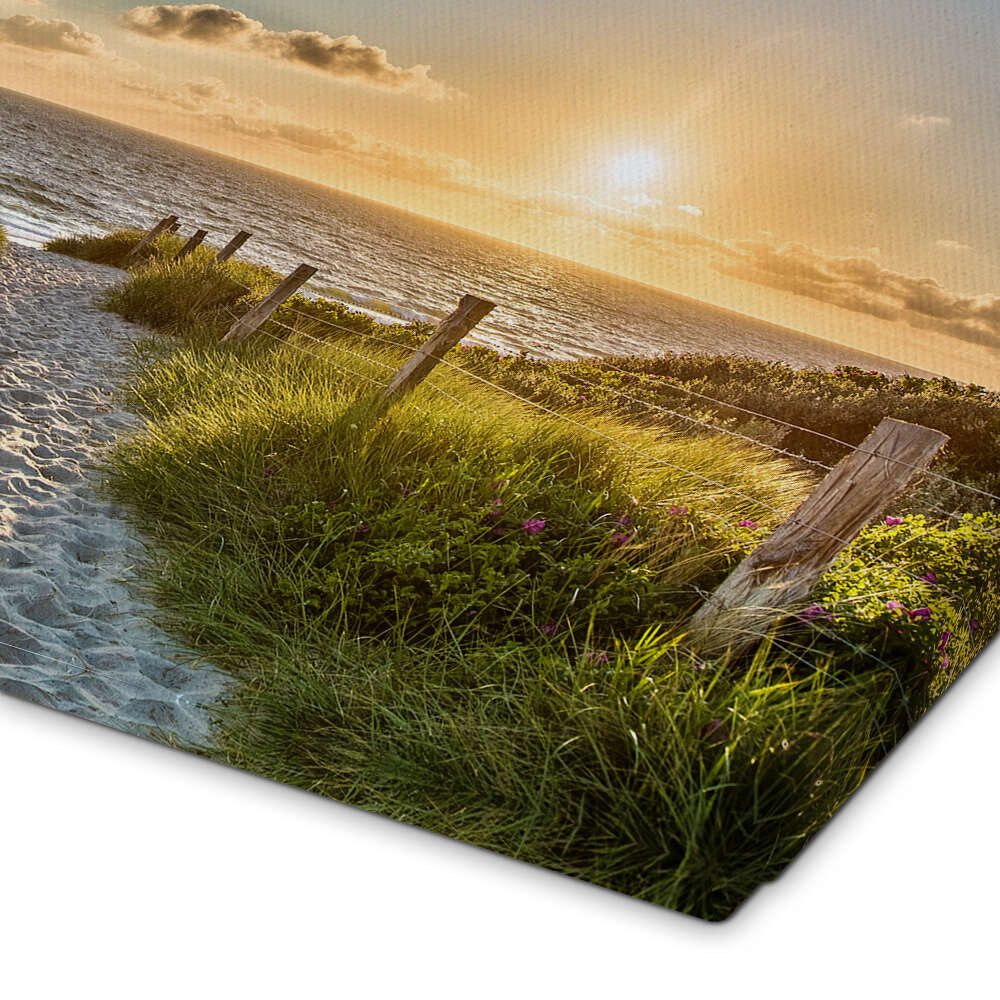 Posterlounge Wandbild Weg durch die Dünen der Ostsee, Art Couture, erhältlich als Poster, Leinwandbild, Wandsticker oder Acrylglasbild