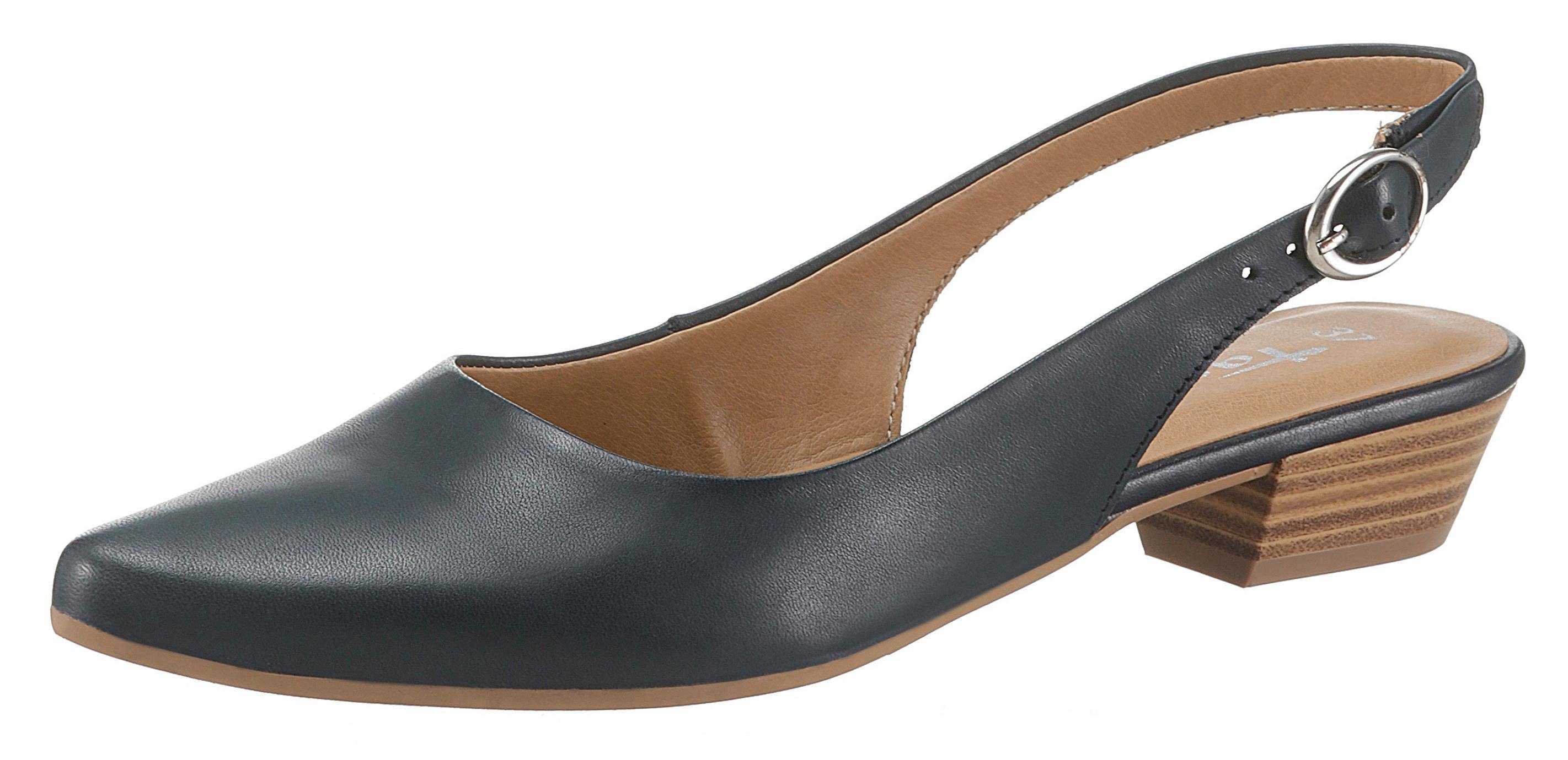 in Tamaris schlichtem Design Slingpumps Trina navy