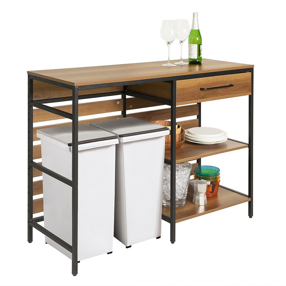 SoBuy Küchenbuffet FSB71 Sideboard mit 1 günstig online kaufen