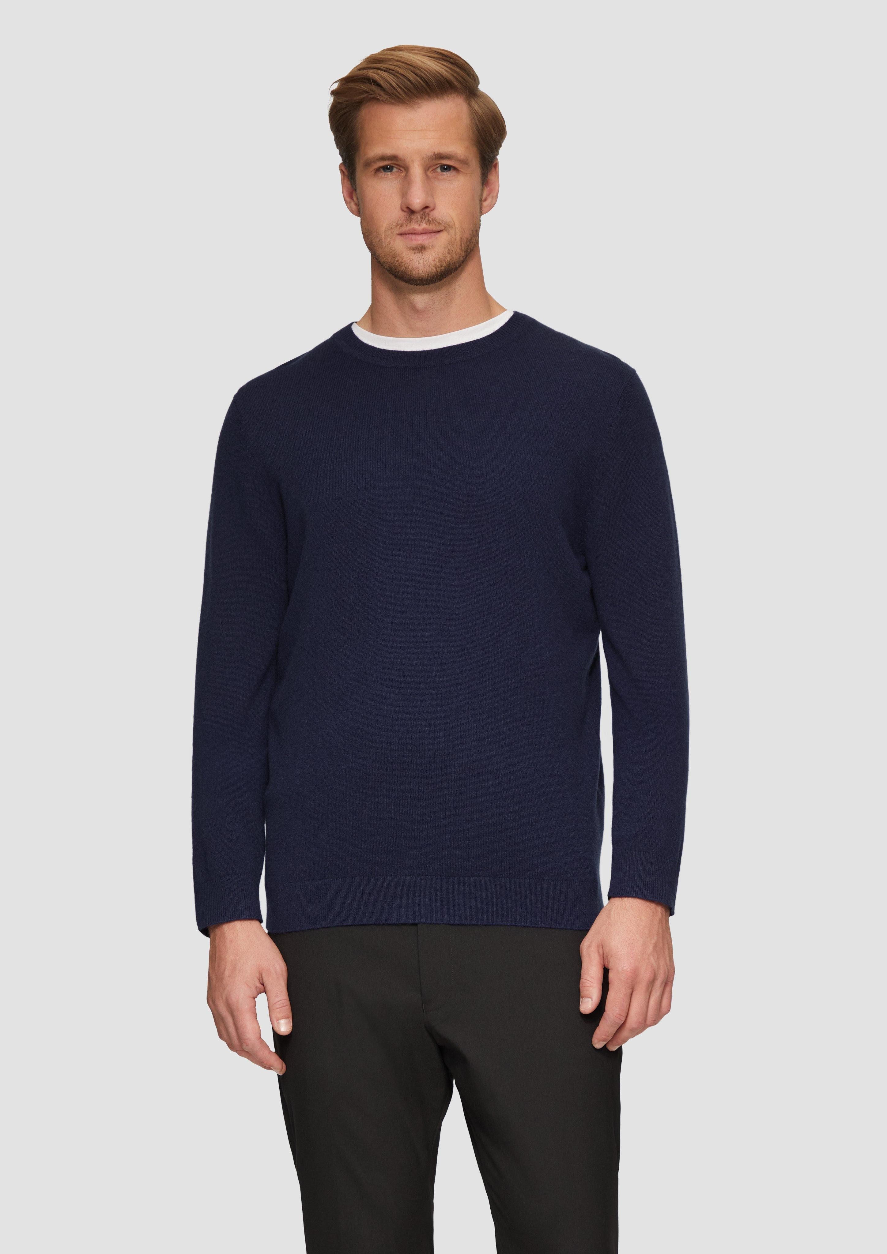 s.Oliver BLACK LABEL Strickpullover Strickpullover aus günstig online kaufen