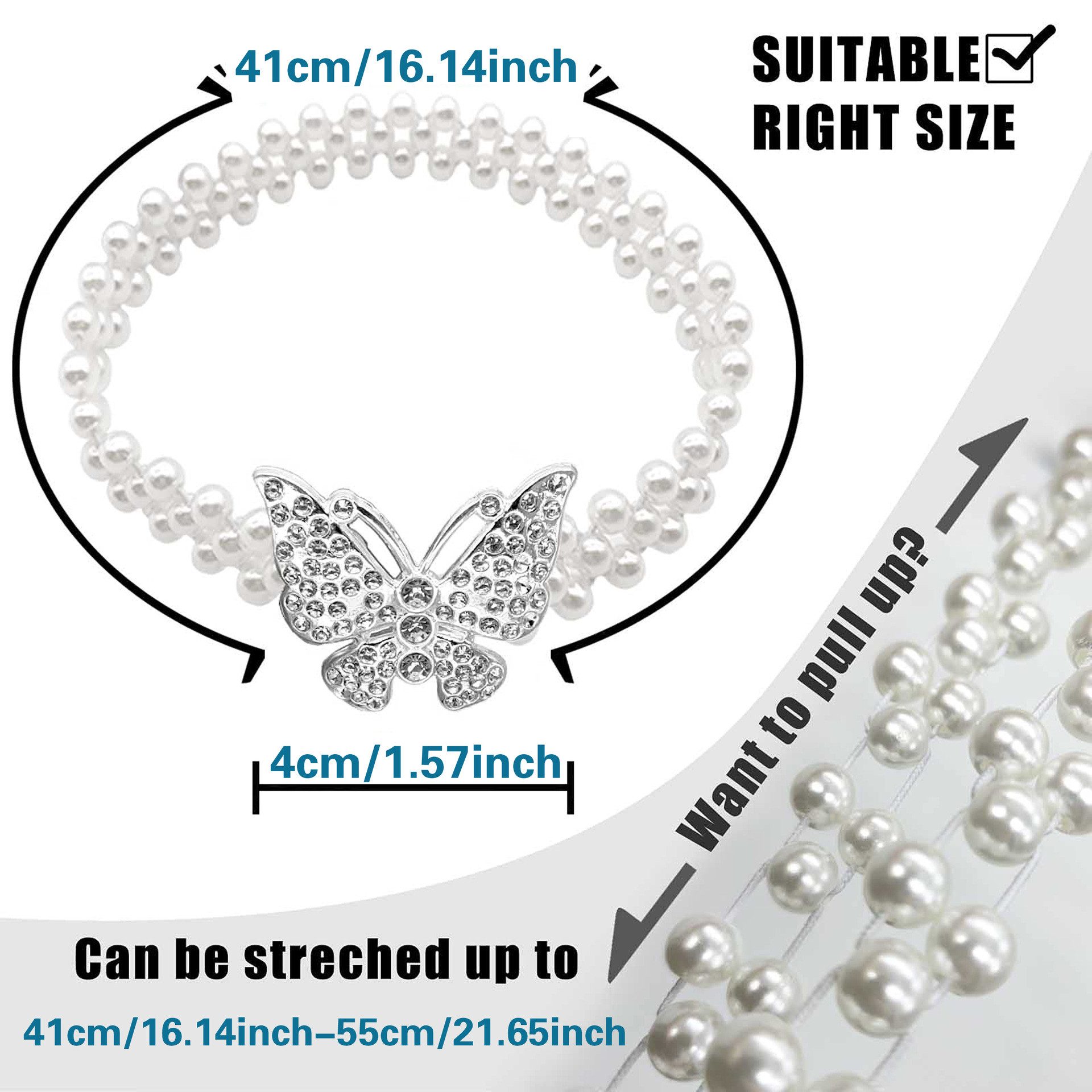 BYSURE Raffhalter, (2-tlg), Vorhang Raffhalter Schmetterling günstig online kaufen