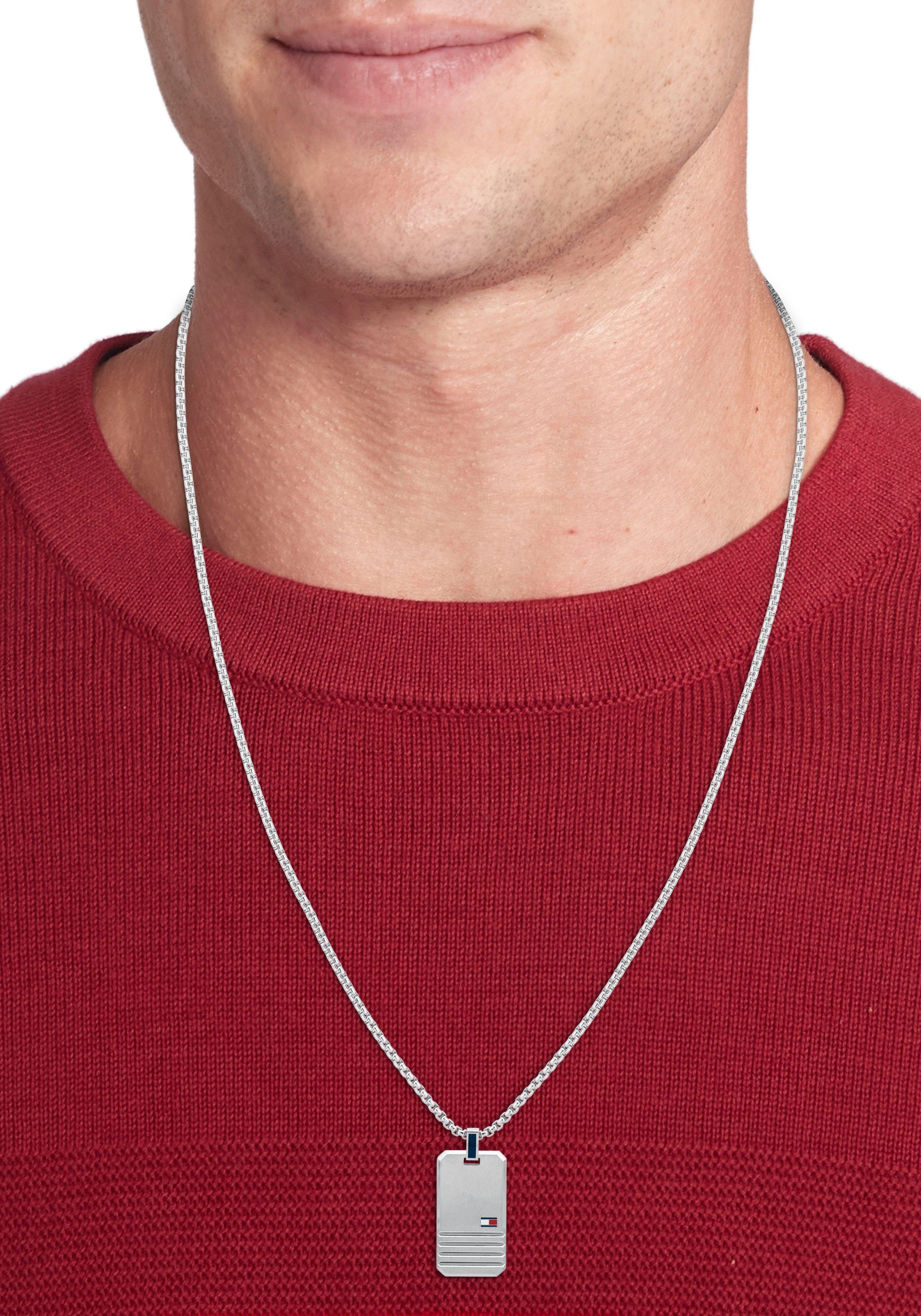 Tommy Hilfiger Kette mit Anhänger Schmu...