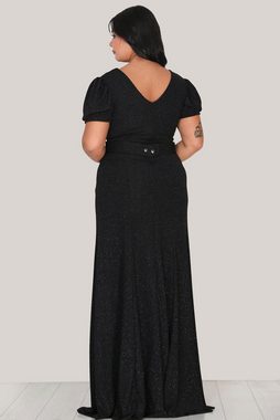 Modabout Abendkleid Langes Maxikleid Hochzeit für große Größen NELB0553D9409SYH (1-tlg)