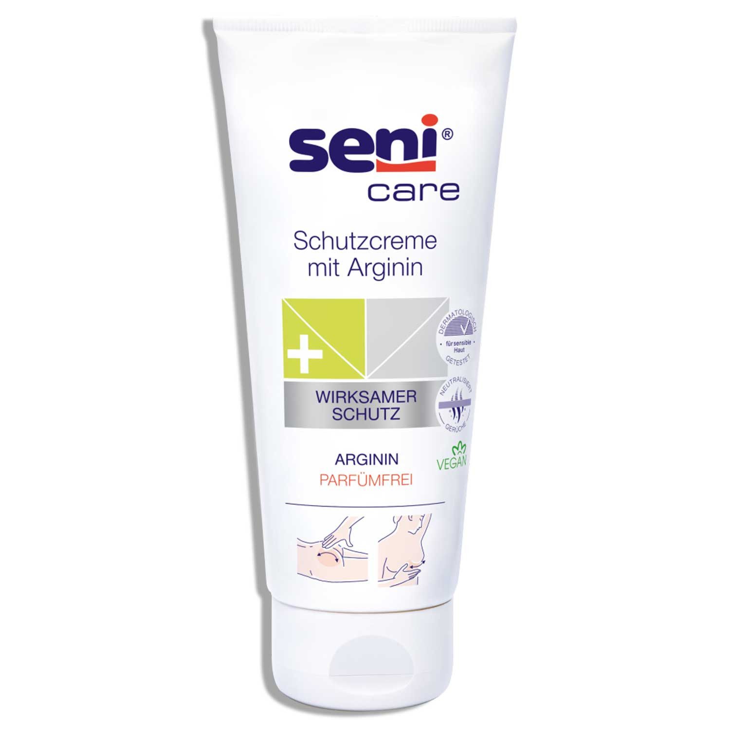 TZMO Deutschland GmbH Hautcreme SENI Care Schutzcreme mit Arginin 200 ml Einzelartikel, 1-tlg., bildet einen Schutzfilm, mit Arginin