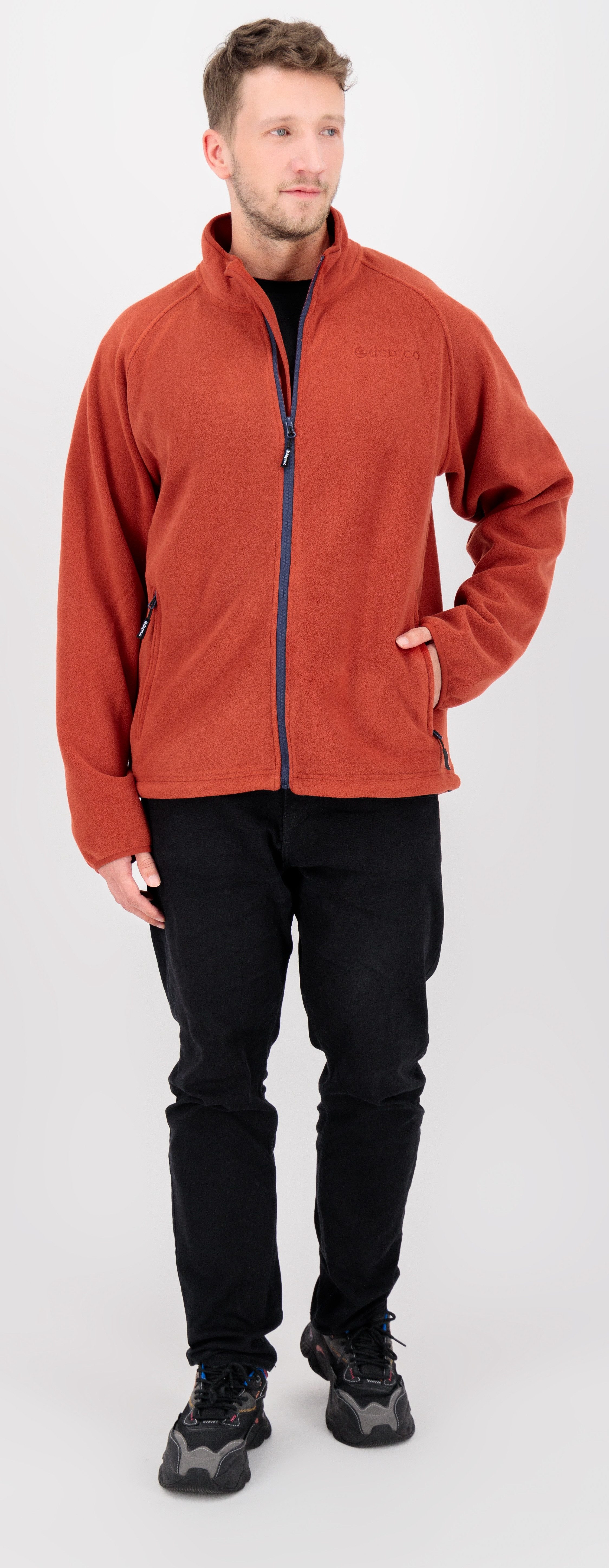 DEPROC Active Fleecejacke WAWA BAY CS Polarfleece, Fleece, Mid-Layer auch in Großen Größen erhältlich